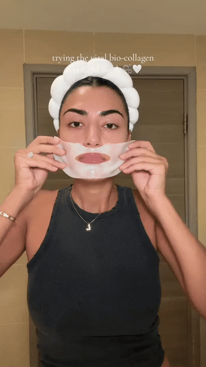Natural Collagen Face Mask For Hydrated Glowing Skin