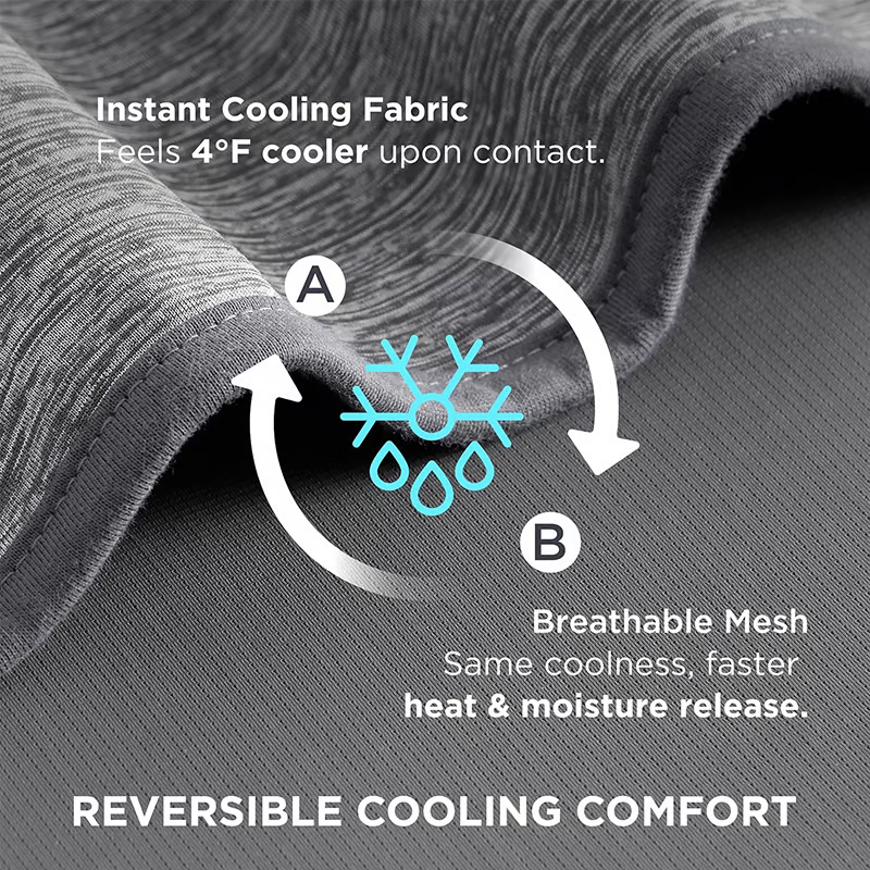 Breathable Cooling Throw Blanket For Warm Nights