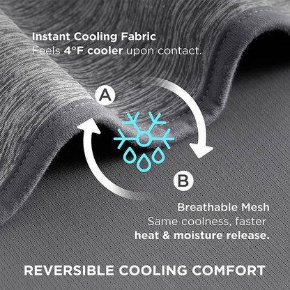 Breathable Cooling Throw Blanket For Warm Nights