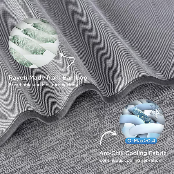 Breathable Cooling Throw Blanket For Warm Nights
