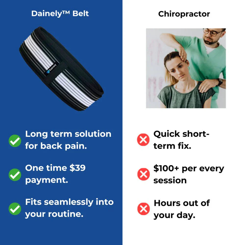 Comfortable Back Support Belt For Sciatica Relief