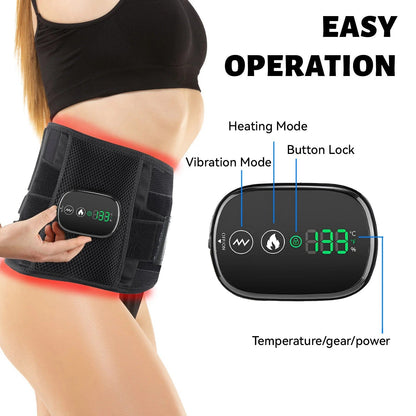Red Light Therapy Wrap with Heat and Massage Function