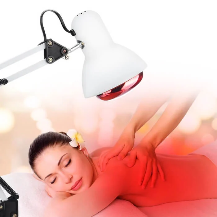 Portable Infrared Heat Therapy Lamp On Adjustable Stand - Lusomart