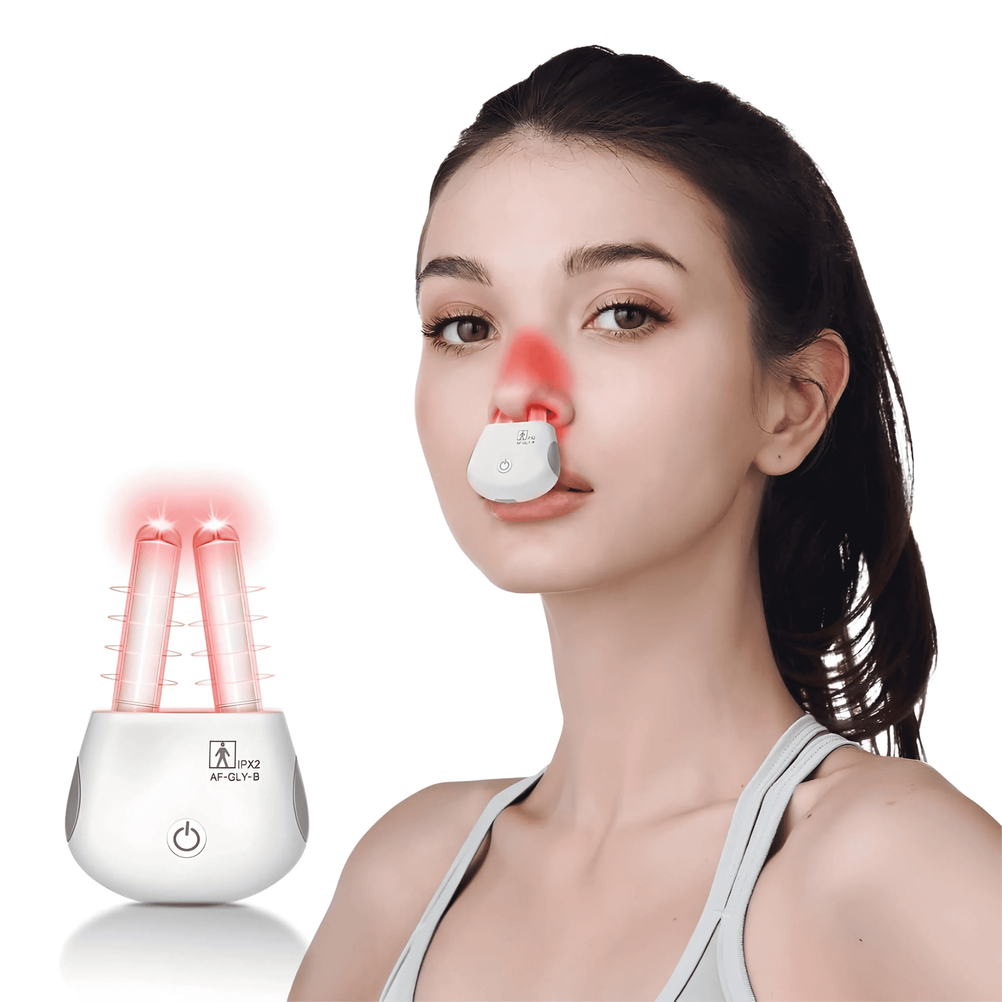 Effective Red Light Nasal Relief Device for Sinus Pressure