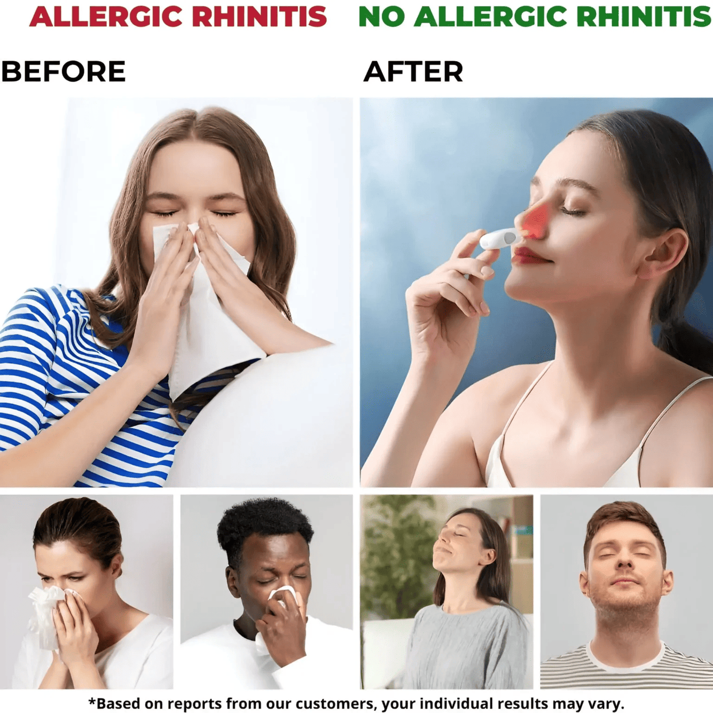 Effective Red Light Nasal Relief Device for Sinus Pressure