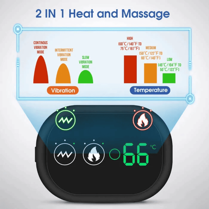 Relaxing Heat Massage Wrap for Shoulders
