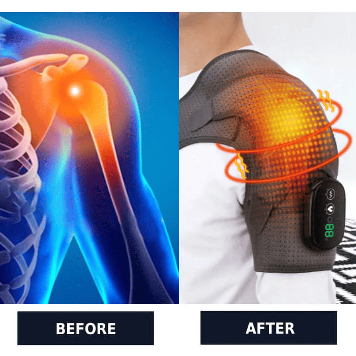 Relaxing Heat Massage Wrap for Shoulders