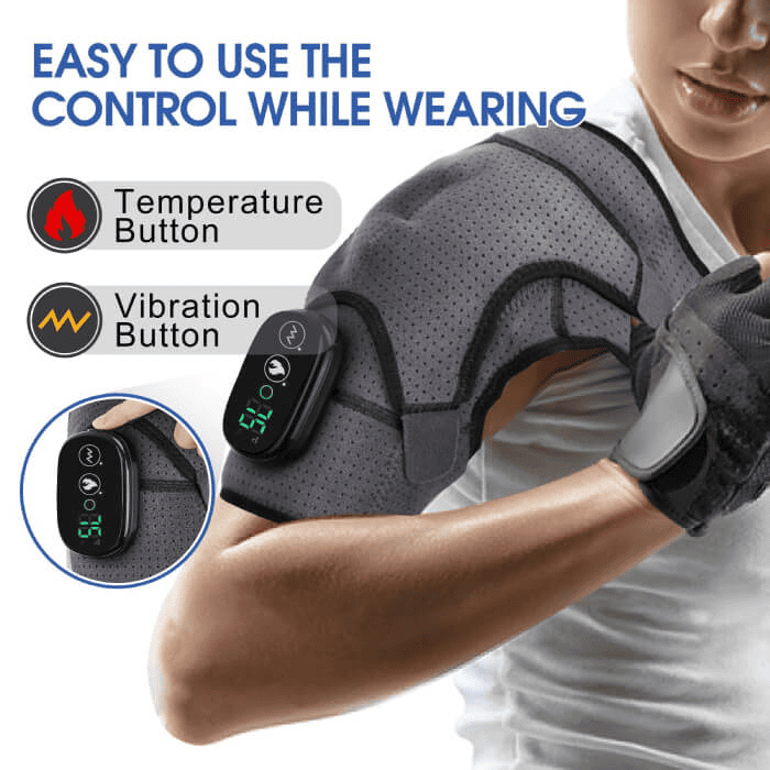 Relaxing Heat Massage Wrap for Shoulders