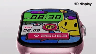 Smart Touch Screen Watch with Bluetooth Connectivity