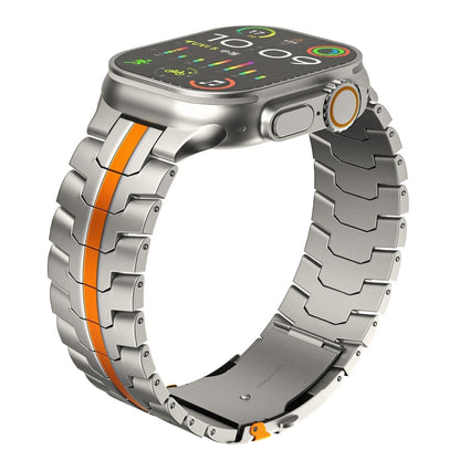 Durable Metal Apple Watch Strap with Secure Buckle