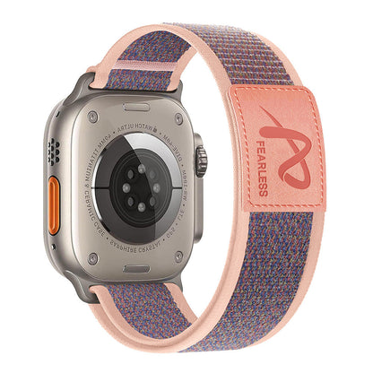 Durable Nylon Apple Watch Strap with Genuine Leather Tag