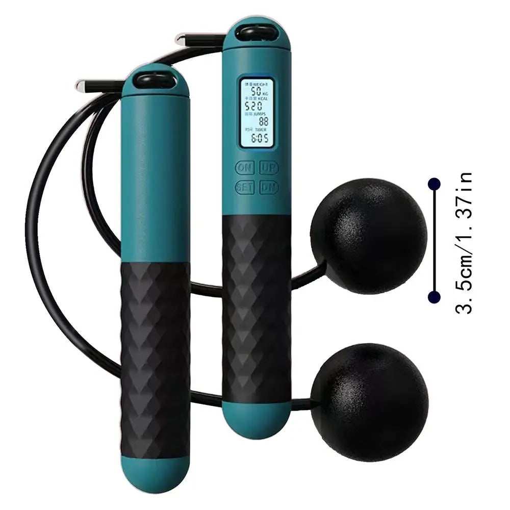 Portable Electronic Jump Rope for Fitness Workout