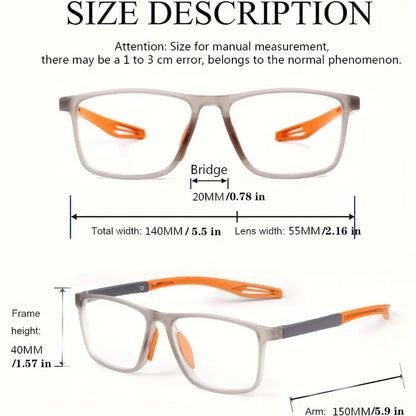 Slim Lightweight Blue Blocker Prescription Glasses