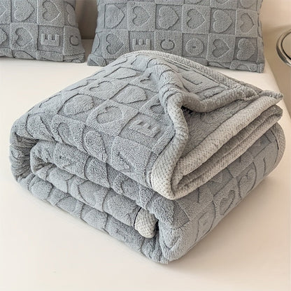 Cozy Fleece Throw Blanket for Home Comfort