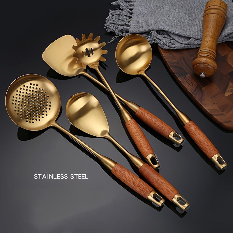 Luxury Silver and Gold Plated Kitchen Tools Set