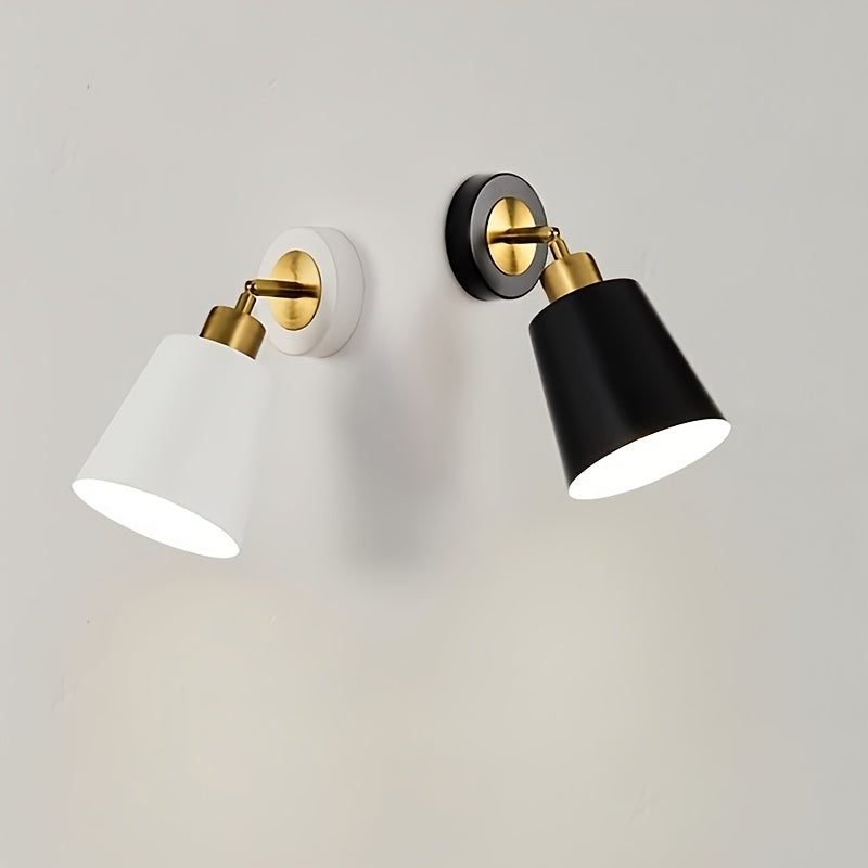 Contemporary Silver Wall Lamp | Dimmable Home Sconce Light - Lusomart