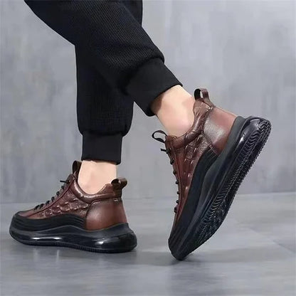 Comfortable Leather Support Sneakers for Men