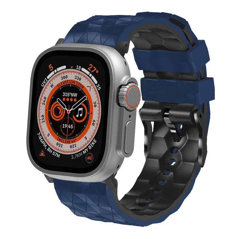 Durable Dual Tone Sports Silicon Apple Watch Band