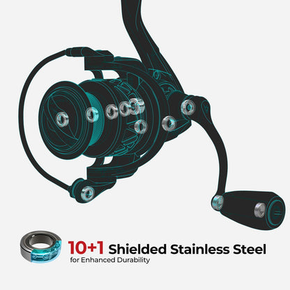 Ultra Light Carbon Fiber Spinning Fishing Reel