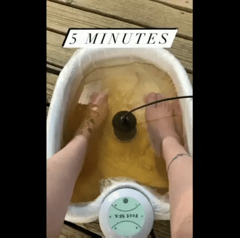 Detox Foot Spa for Relaxation at Home