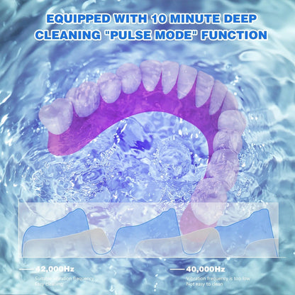 Advanced Sonic Dental Appliance Cleaner Pro