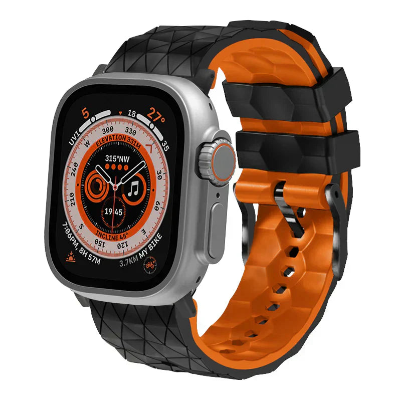 Durable Dual Tone Sports Silicon Apple Watch Band