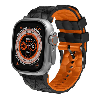 Durable Dual Tone Sports Silicon Apple Watch Band