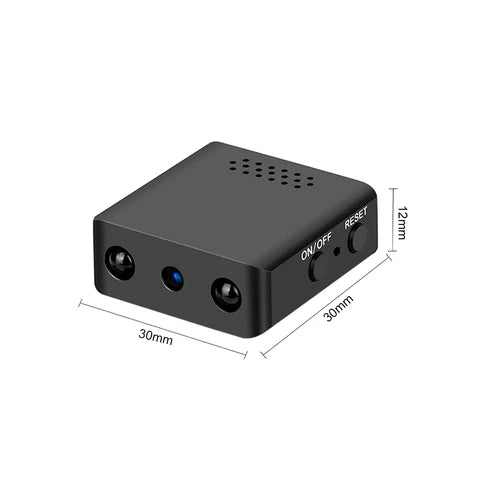 Compact HD Security Camera with Night Vision 1080P Audio