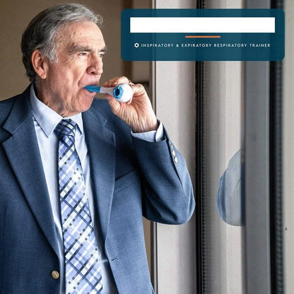 Portable Breath Training Device For Better Lung Capacity