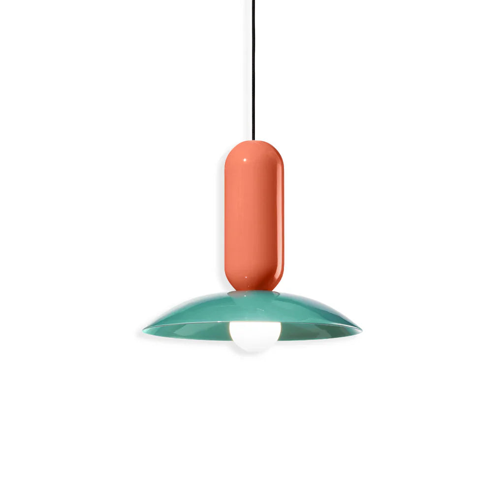 Nordic Pastel Glass Pendant Lamp - Lusomart
