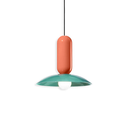 Nordic Pastel Glass Pendant Lamp - Lusomart