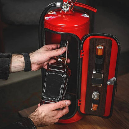 Discreet Fire Extinguisher Liquor Bottle Holder