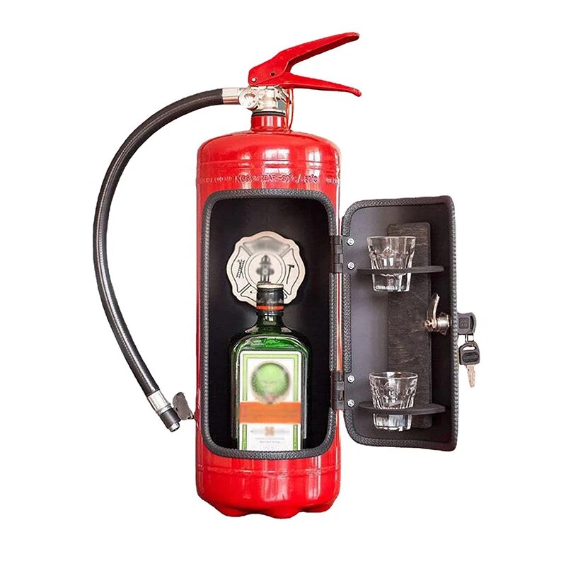 Discreet Fire Extinguisher Liquor Bottle Holder - Lusomart