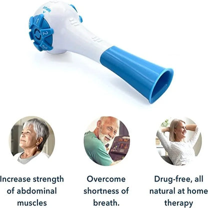 Portable Breath Training Device For Better Lung Capacity