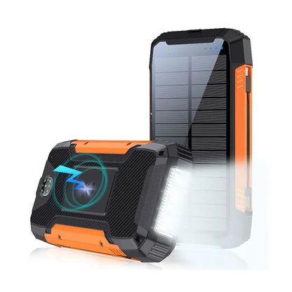 Portable Solar Powered Waterproof Battery Charger - Lusomart