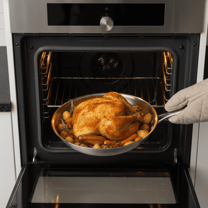 Premium Stainless Steel Non Stick Frying Pan