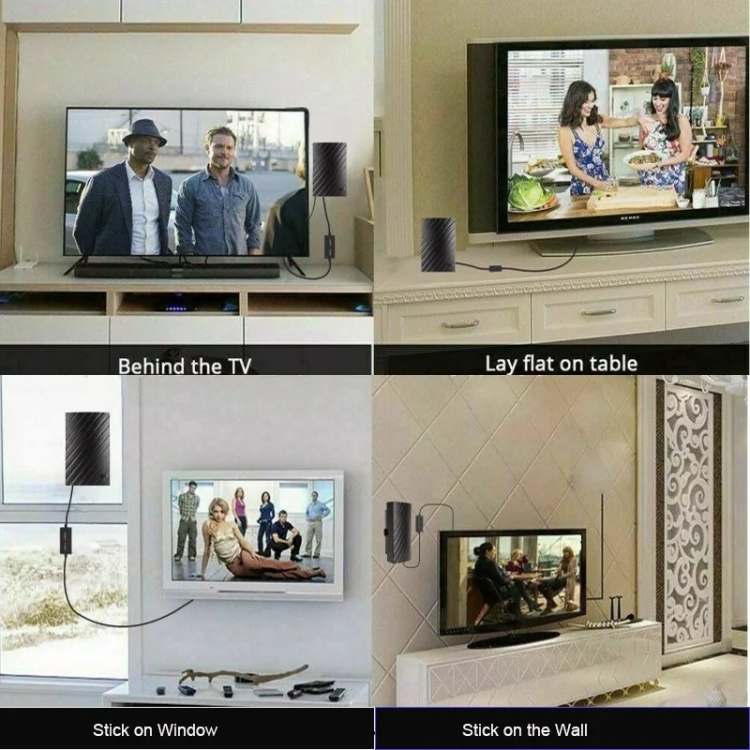 Ultra HD Indoor TV Aerial With Long Range Signal