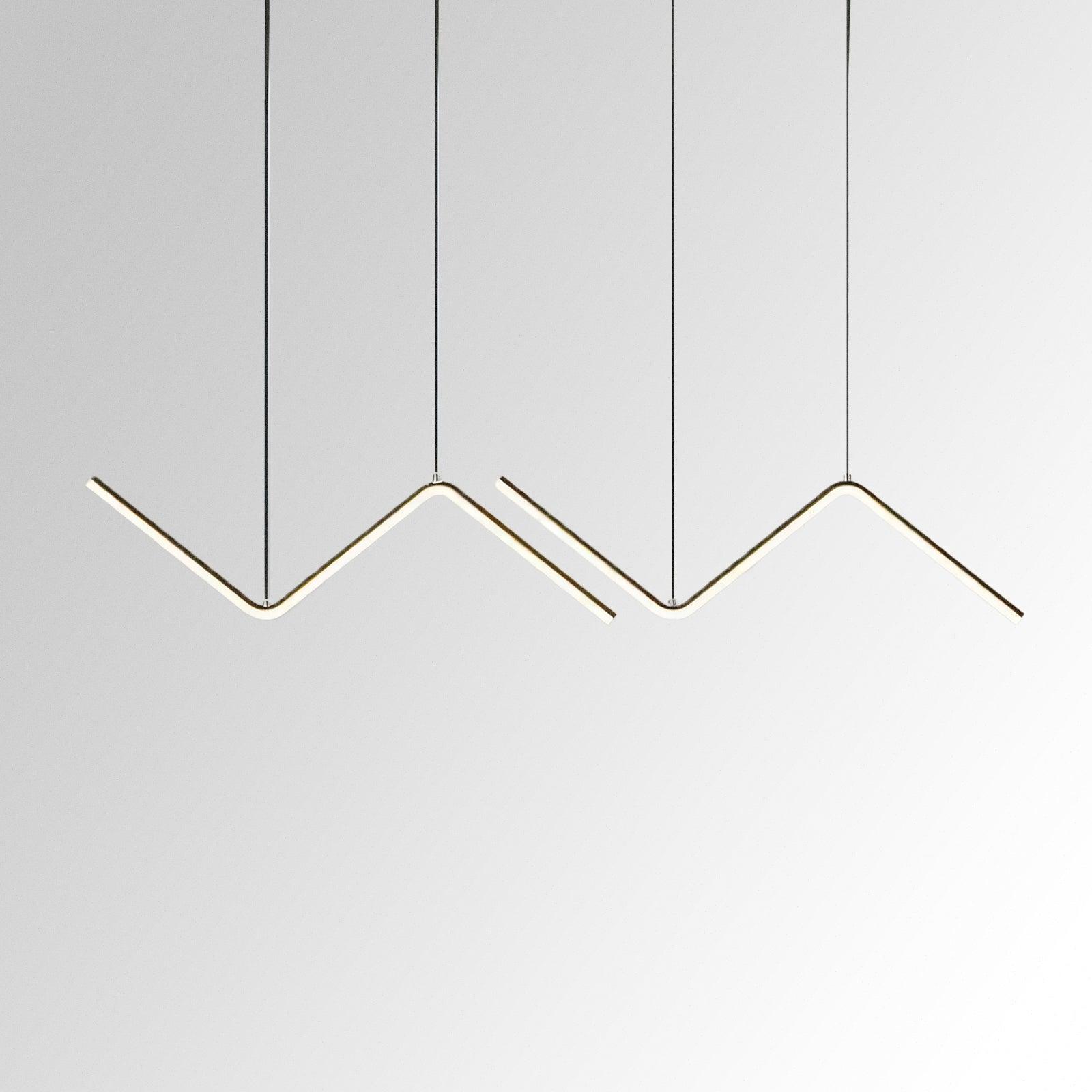 Modern Triangle Hanging Light Fixture - Lusomart