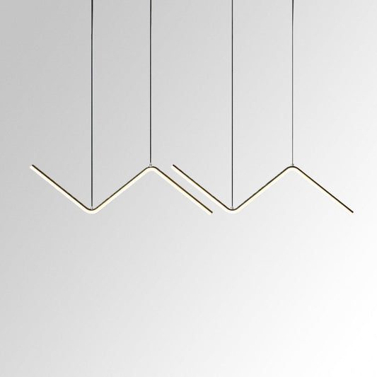 Modern Triangle Hanging Light Fixture - Lusomart