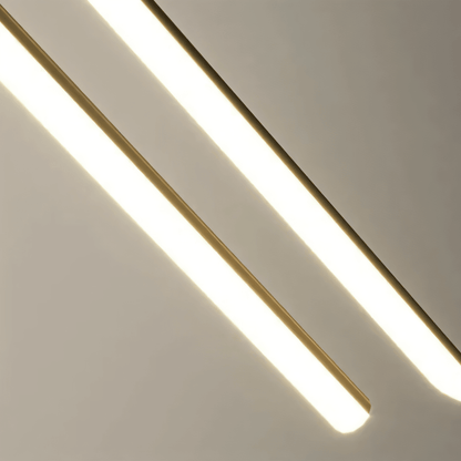 Modern Triangle Hanging Light Fixture