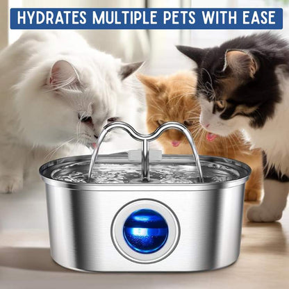 QuietFlow Automatic Pet Water Fountain For Cats Dogs