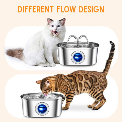 QuietFlow Automatic Pet Water Fountain For Cats Dogs