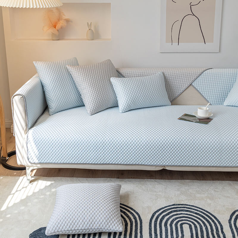 Waterproof Sectional Sofa Cover with Breathable Fabric