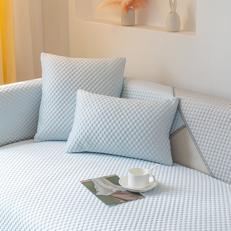 Waterproof Sectional Sofa Cover with Breathable Fabric