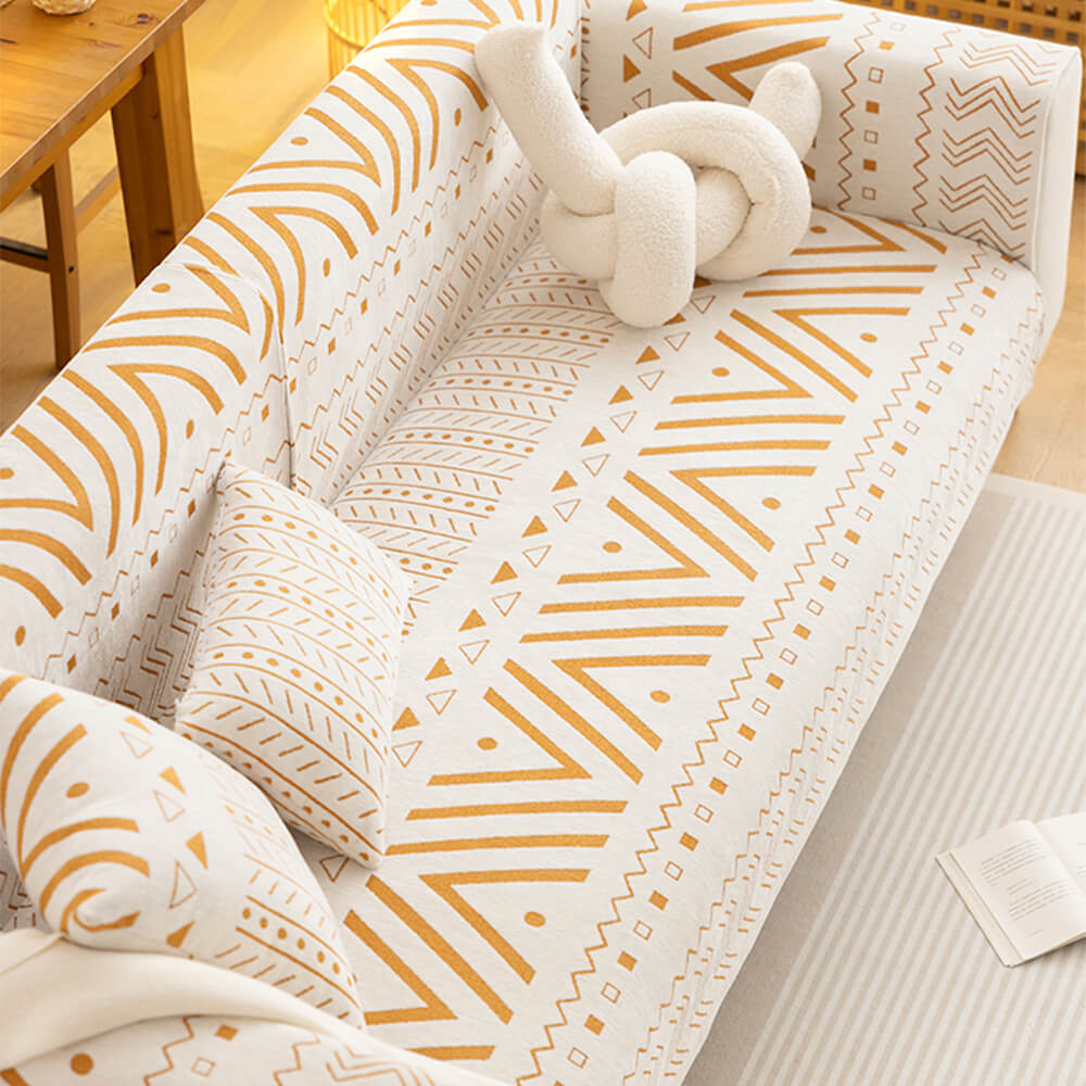 Soft Plush Durable Living Room Sofa Slipcover Decor