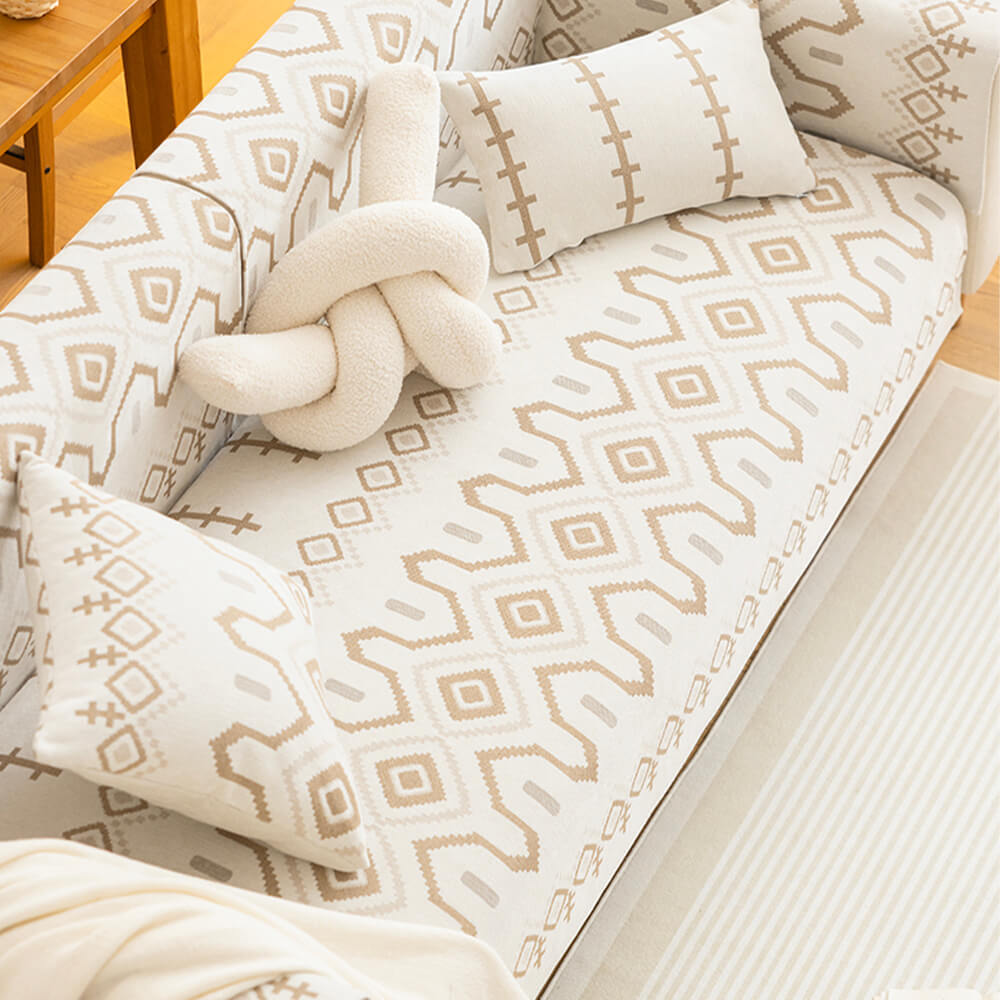 Soft Plush Durable Living Room Sofa Slipcover Decor