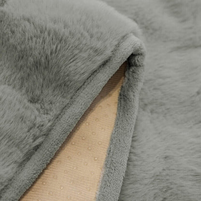 Soft Fleece Sofa Slipcover for Living Room Comfort