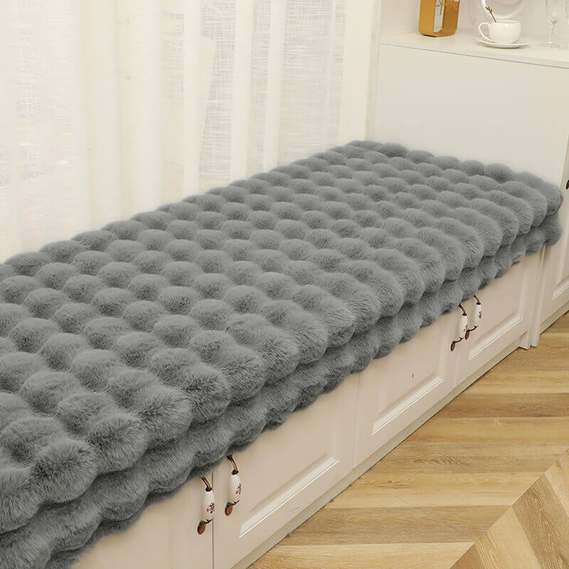 Soft Fleece Sofa Slipcover for Living Room Comfort