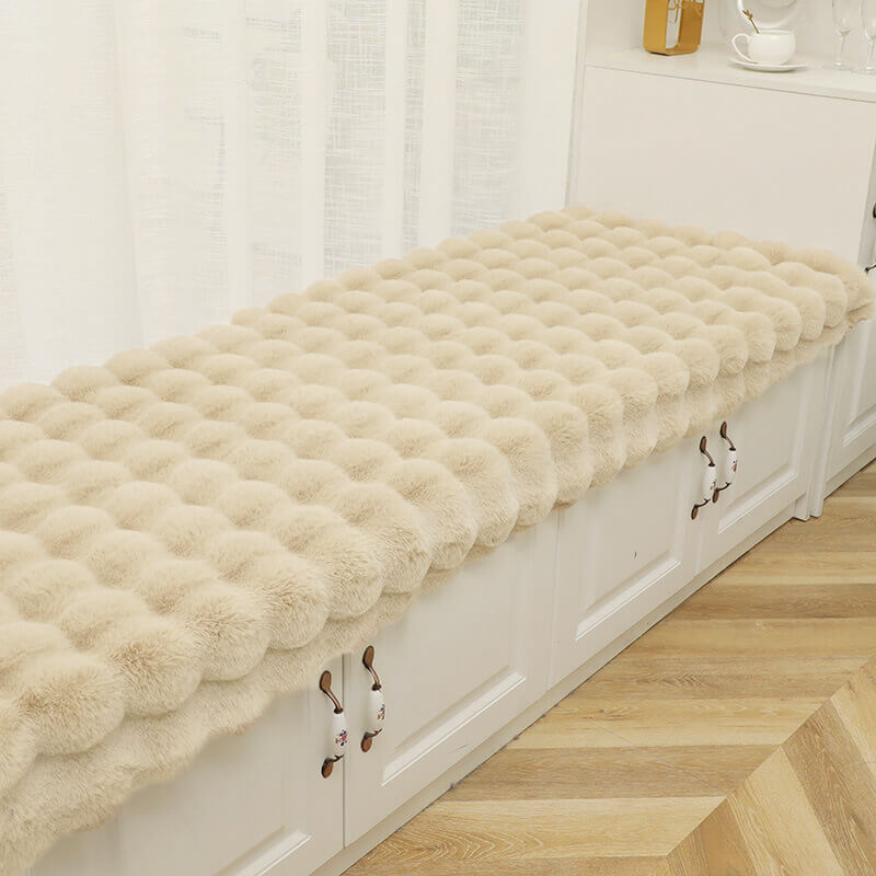 Soft Fleece Sofa Slipcover for Living Room Comfort