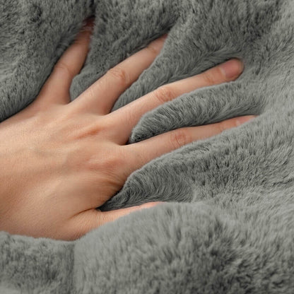 Soft Fleece Sofa Slipcover for Living Room Comfort